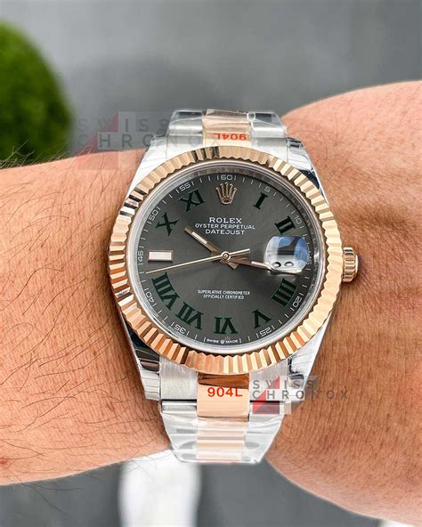 rolex 41mm datejust wimbledon|rolex datejust 41 oystersteel.